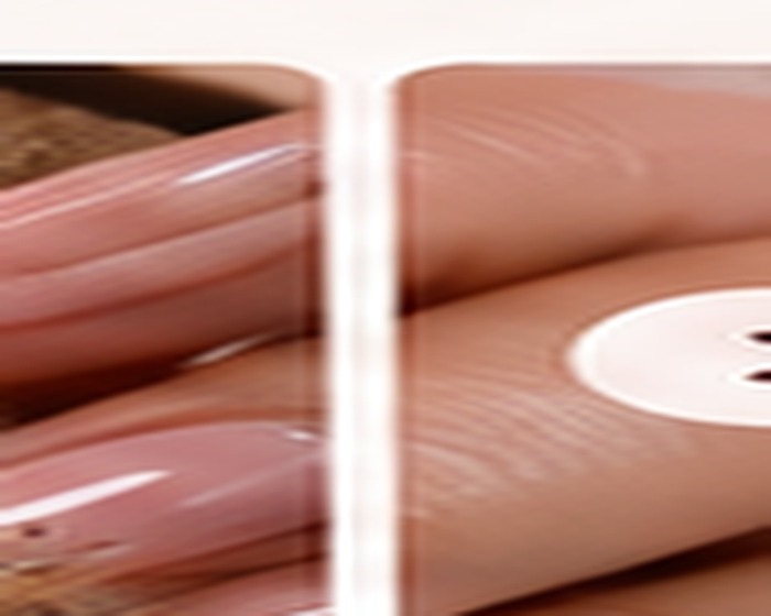 Diseño moderno de uñas rosadas